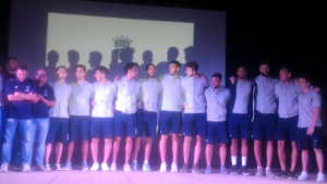 Il nuovo roster della Fortitudo Moncada Agrigento presentato nella Valle dei templi.