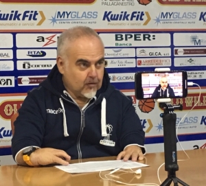 Franco Ciani, coach della Fortitudo Moncada Agrigento.