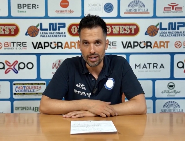 Michele Catalani, coach della Fortitudo Moncada Agrigento 