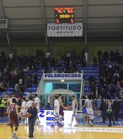 La Fortitudo Agrigento ritrova il sorriso. Battuta Ferentino