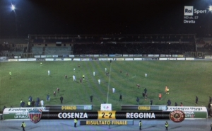 Un punto ciascuno per Cosenza e Reggina