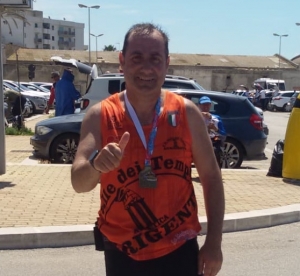 L&#039;agrigentino Salvatore Vermi tra i partecipanti alla maratona di Valencia