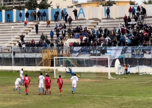 Il calcio di rigore trasformato da Desiderio Garufo