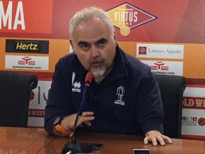 Franco Ciani, coach della Fortitudo Moncada Agrigento