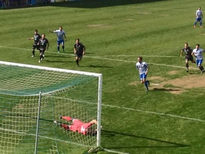 Il gol su rigore realizzato da Madonia