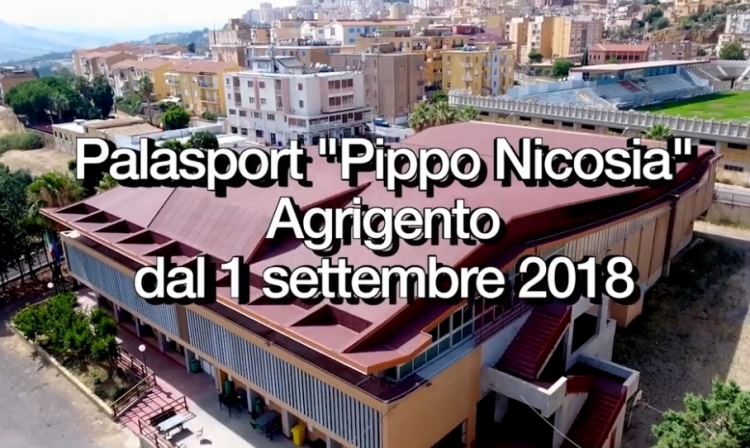 Il palasport Nicosia di Agrigento “rinasce”.