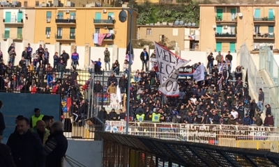 I tifosi del Catania all’Esseneto