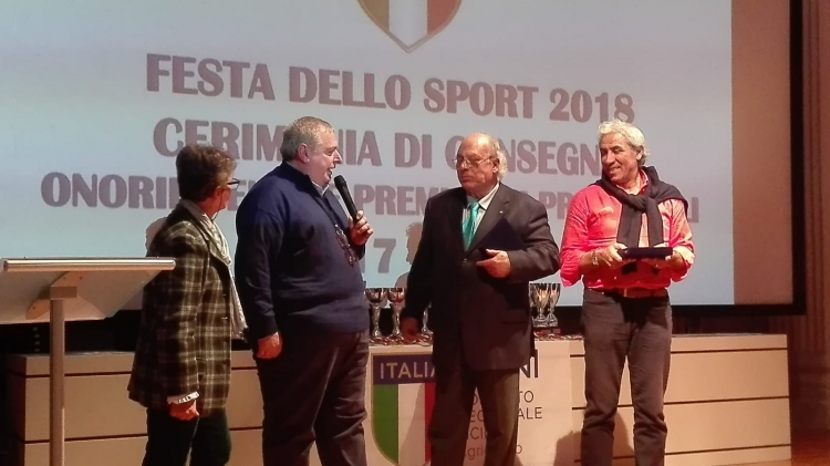 Il Coni premia la Seap Aragona.