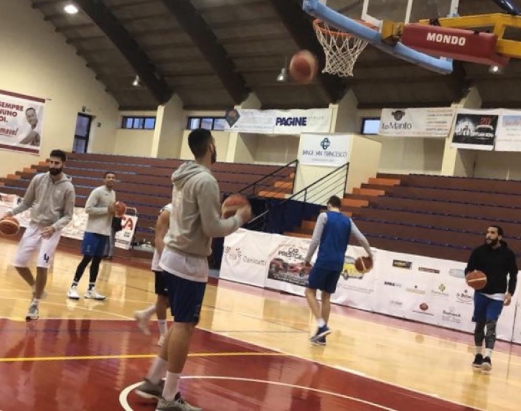 Fortitudo Moncada in allenamento a Canicattì (Foto Fortitudo Moncada Agrigento)