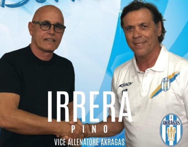 Akragas, Irrera vice allenatore. Entusiasmo per Rigoli