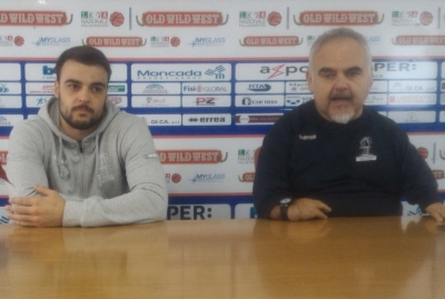 Franco Ciani e Simone Pepe in conferenza stampa.